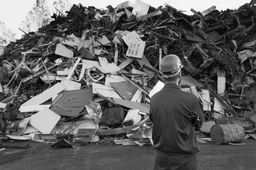 Eco-friendly garage clearance process in Hampstead