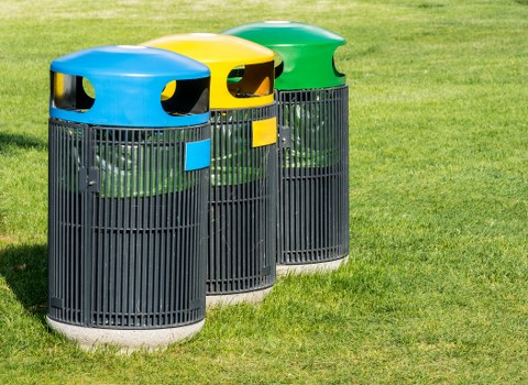 Professional waste clearance team at a Hampstead construction site