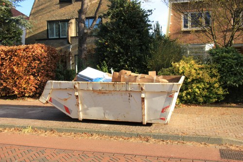 Preparing for house clearance